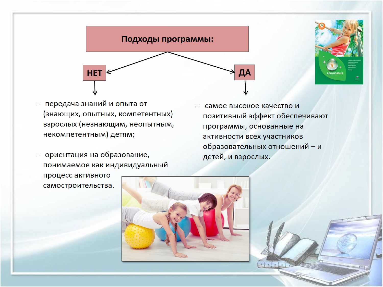 Программа вдохновение презентация